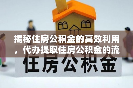 凉山揭秘住房公积金的高效利用，代办提取住房公积金的流程与技巧