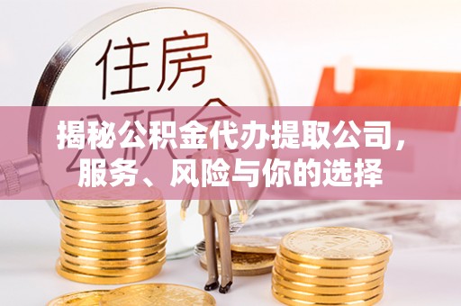 凉山揭秘公积金代办提取公司，服务、风险与你的选择