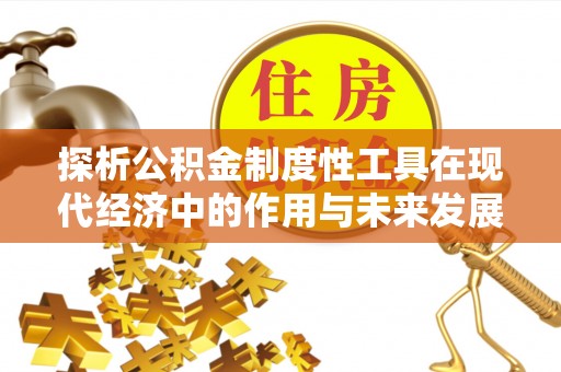凉山探析公积金制度性工具在现代经济中的作用与未来发展趋势