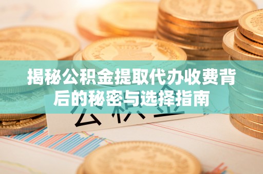 凉山揭秘公积金提取代办收费背后的秘密与选择指南